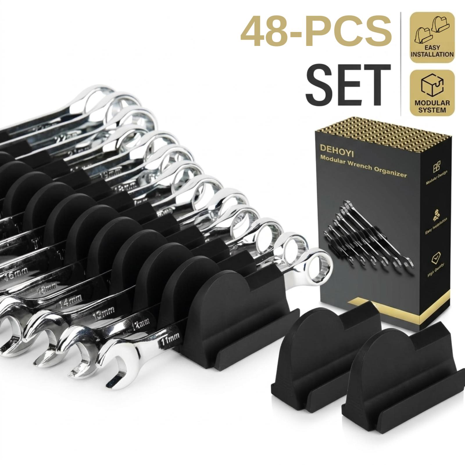 Men'S Accessories Organizer Tray - 48 Parçalı Modüler Anahtar Düzenleyici Alet