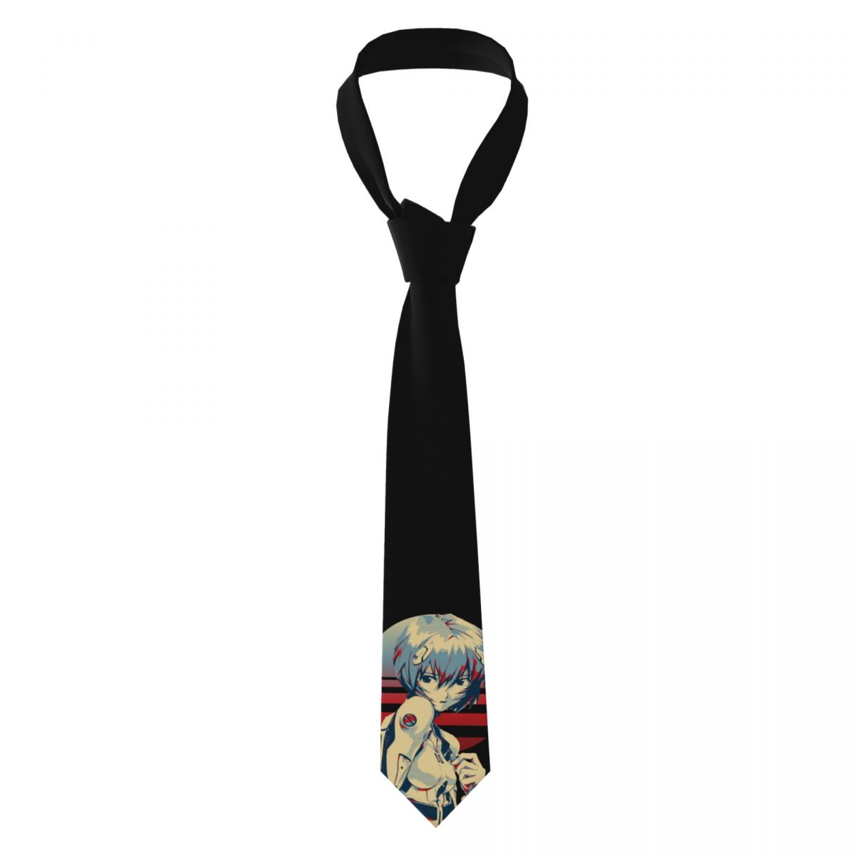 Men'S Accessories Office - Rei Ayanami Klasik Kravatlar Unisex İpek