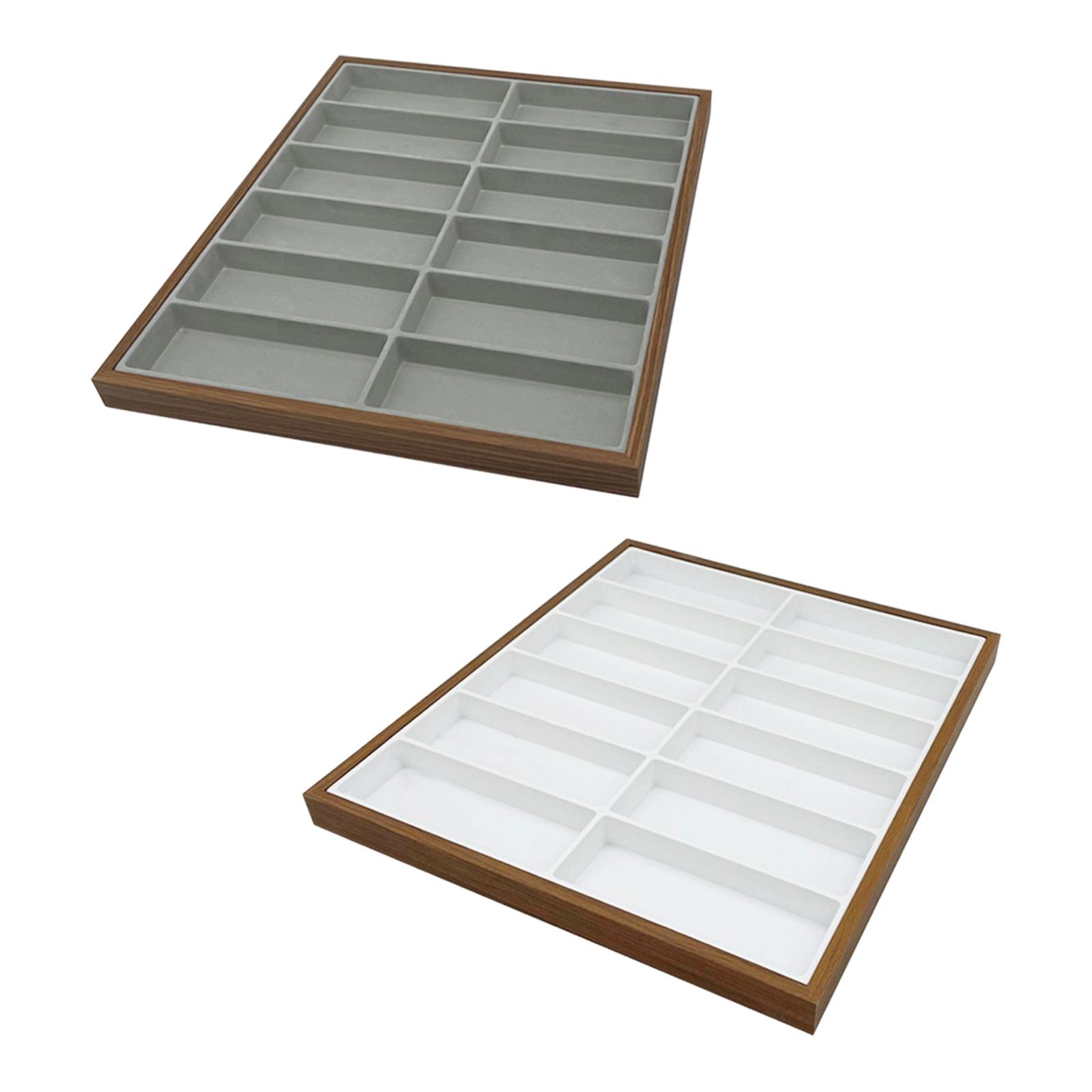 Men'S Accessories Organizer Tray - 12 Bölmeli Güneş Gözlüğü Düzenleyici, Kadın