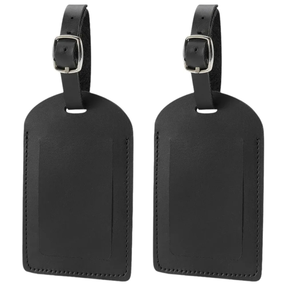 Men'S Accessories Travel Bag - 1 adet PU deri valiz etiketi,