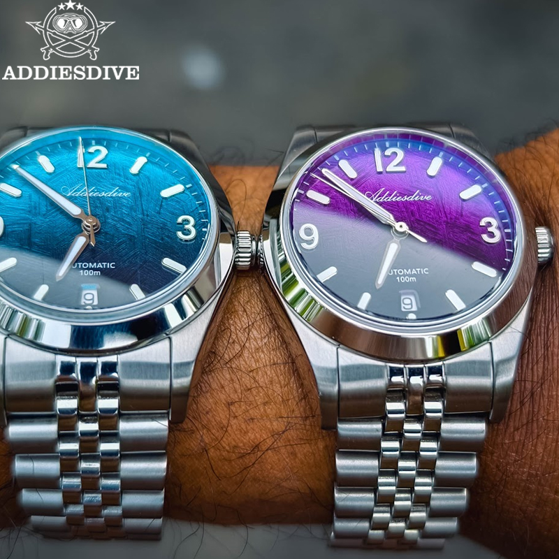 Men'S Accessories Luxury Brands - ADDIESDIVE Yeni Otomatik Mekanik Saat AD2547