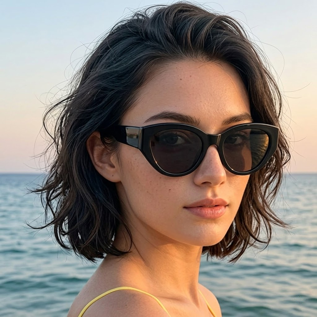 Men'S Accessories Luxury Brands - Kadın Erkek Klasik Kedi Gözü Polarize