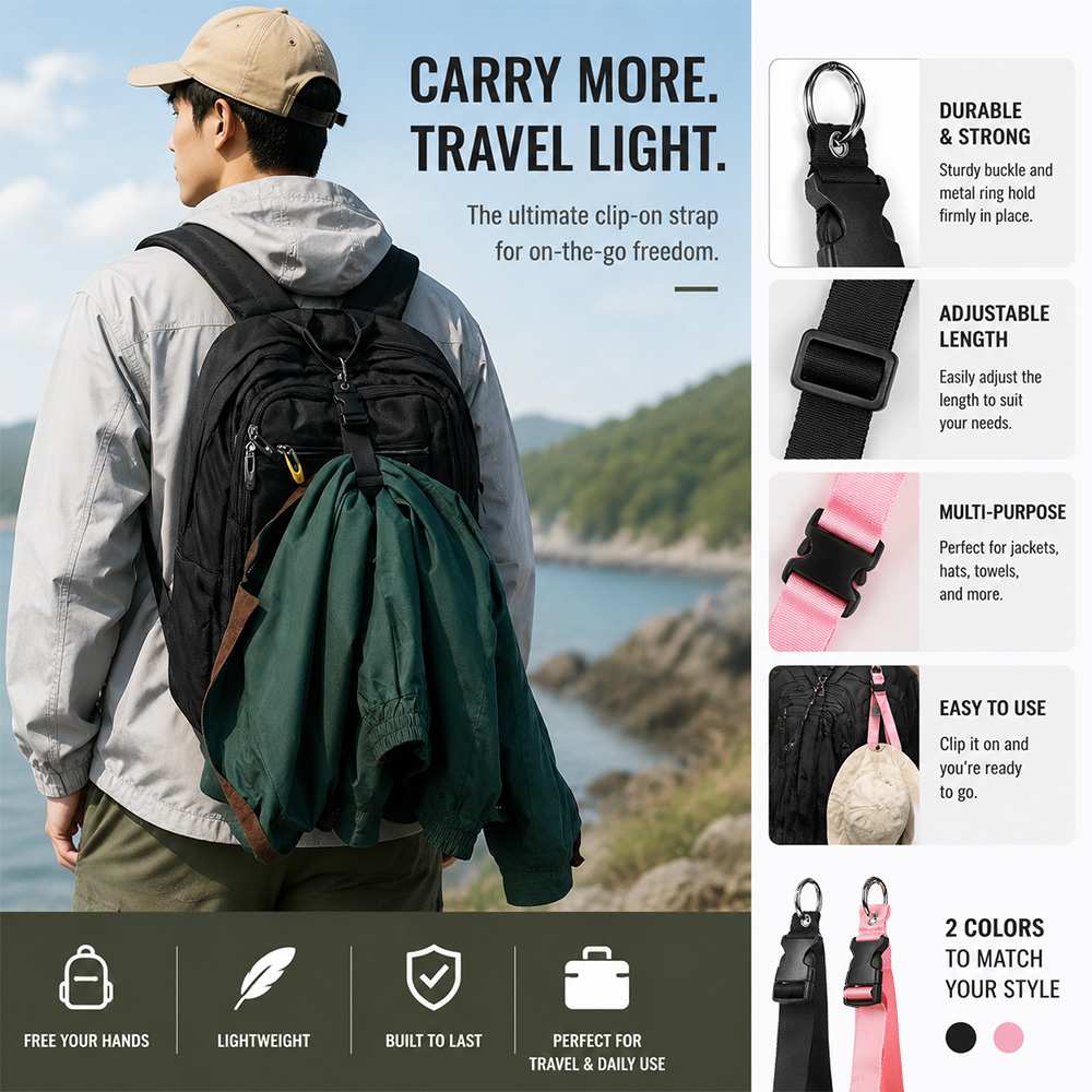 Men'S Accessories Travel Bag - Taşınabilir Anti-Hırsızlık Bagaj Askısı Dayanıklı Açık