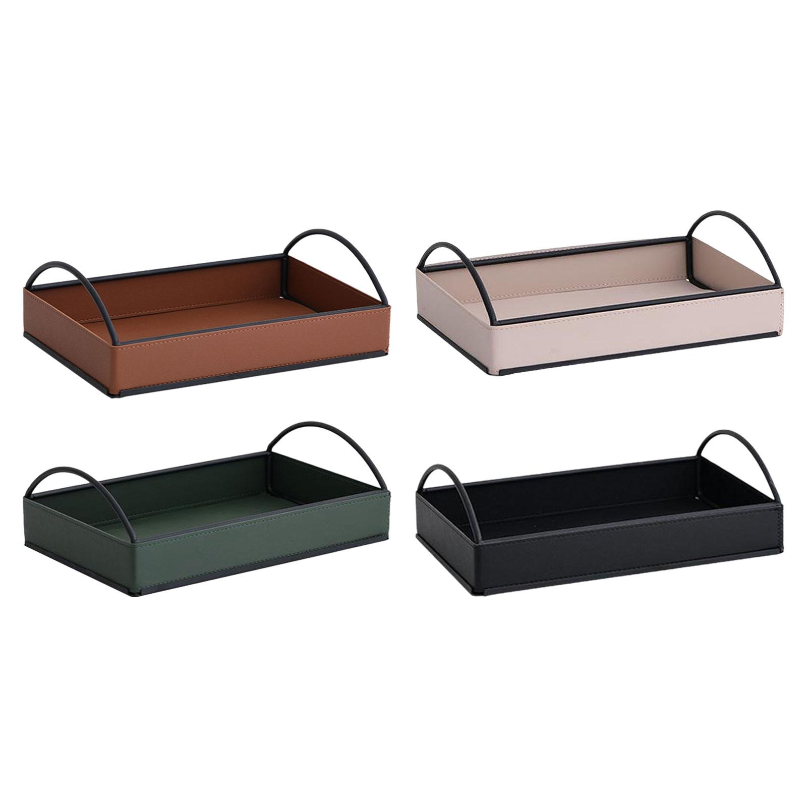 Modern PU Deri Valet Tepsisi M - Men'S Accessories Organizer Tray incelemesi ve fiyatı