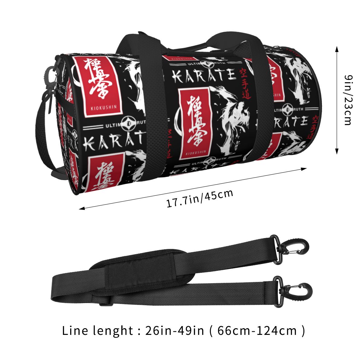 Kiokushin Karate Spor Çantalar - Men'S Accessories Travel Bag incelemesi ve fiyatı