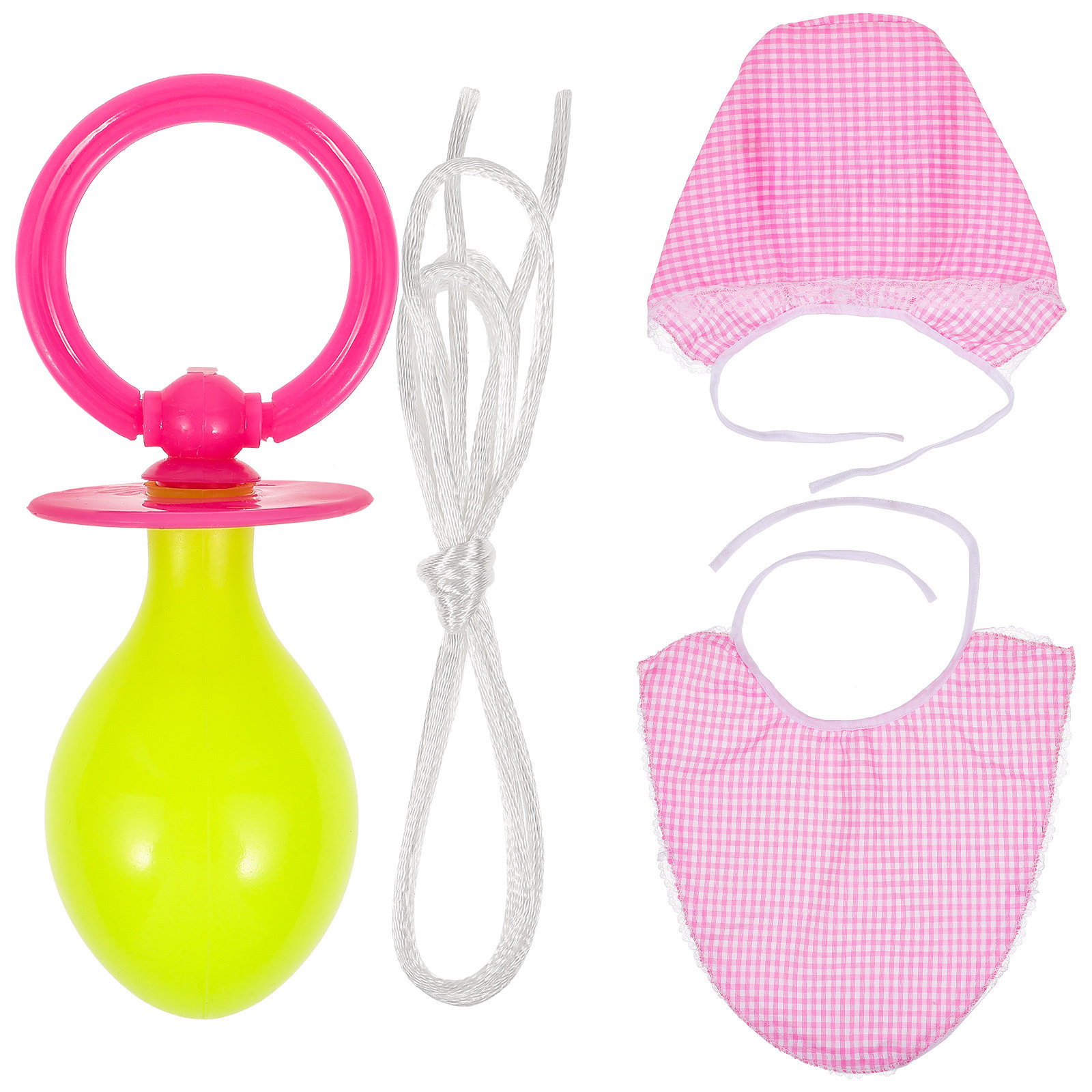 3 Adet Emzik, Önlük ve Şapka S - Men Accessories Kit incelemesi ve fiyatı