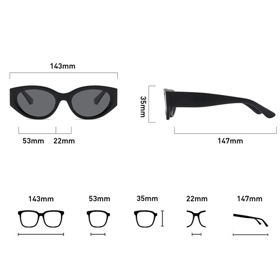 Kadın Erkek Klasik Kedi Gözü P - Men'S Accessories Luxury Brands incelemesi ve fiyatı