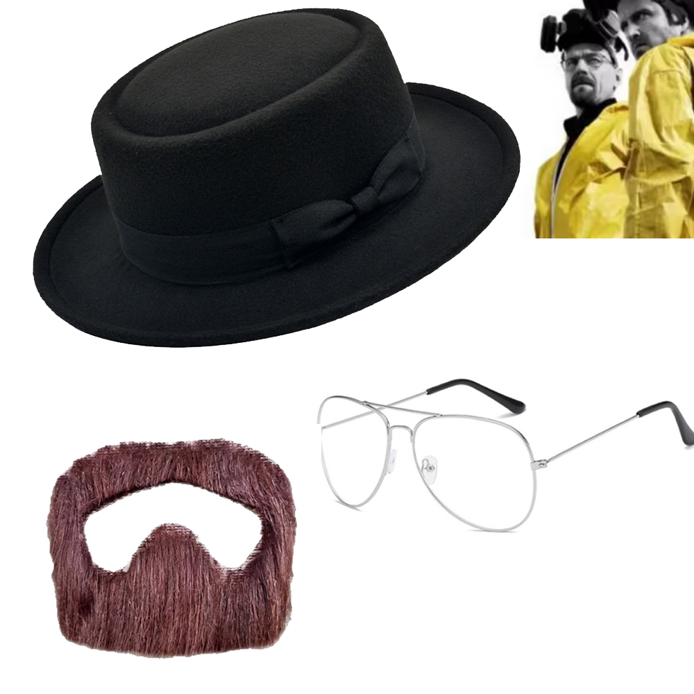 Walter White Cosplay Sakal Şap - Men Accessories Kit incelemesi ve fiyatı