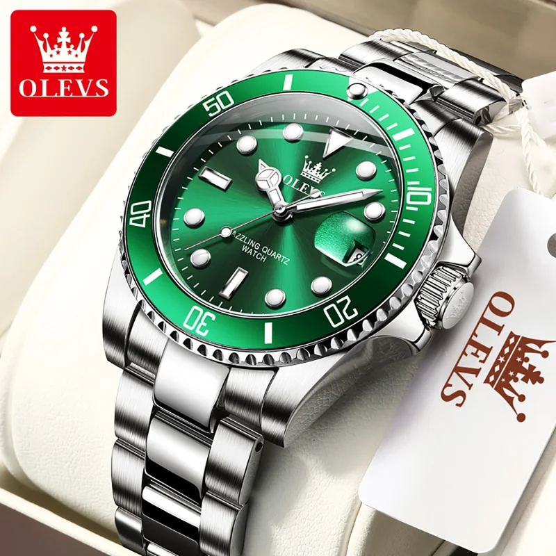OLEVS Orijinal Quartz saat Erk - Men'S Accessories Luxury Brands incelemesi ve fiyatı