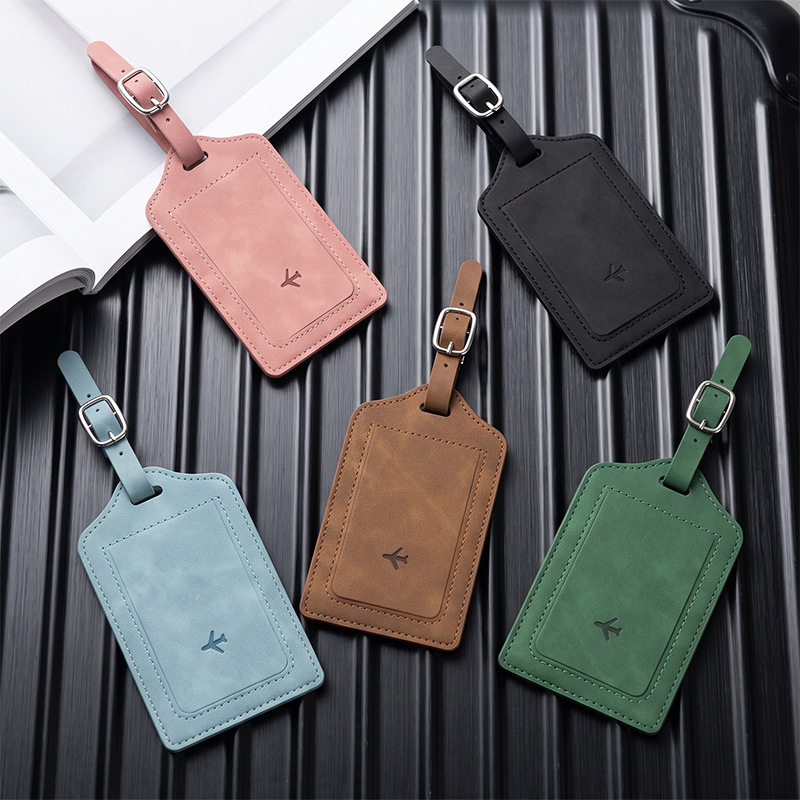 1 Adet PU Deri Bagaj Etiketi K - Men'S Accessories Travel Bag incelemesi ve fiyatı