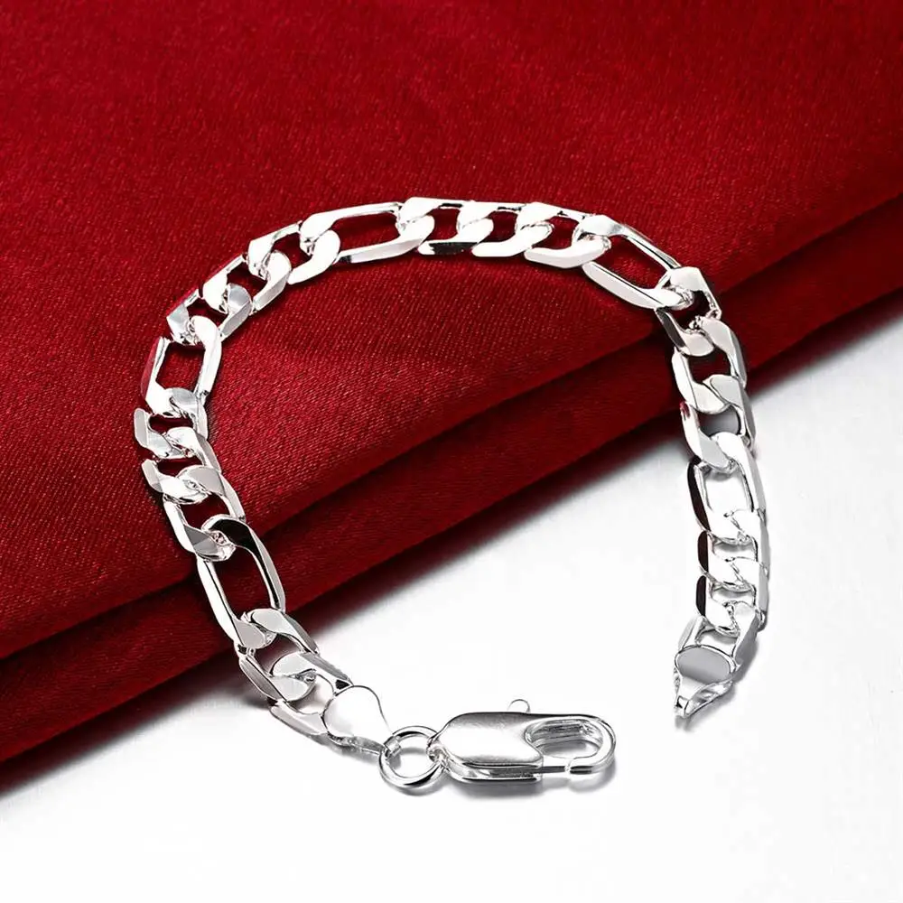 925 ayar gümüş klasik 8MM zinc - Men'S Accessories Office incelemesi ve fiyatı