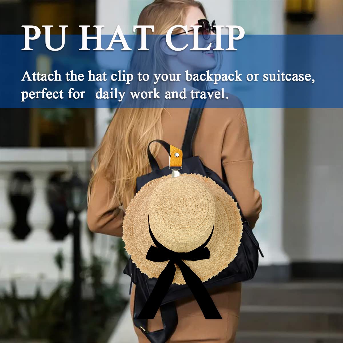 PU Deri Şapka Klipsi, Seyahat  - Men'S Accessories Travel Bag incelemesi ve fiyatı